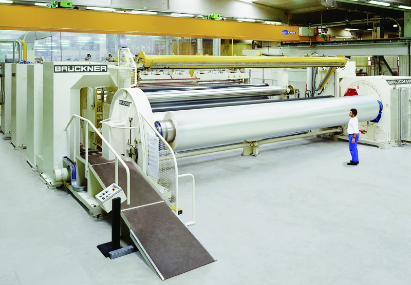 Brueckner BOPP line winder