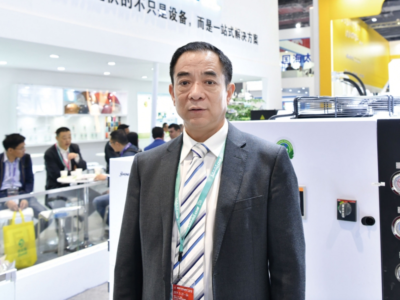 东华机械销售总监曹小伟