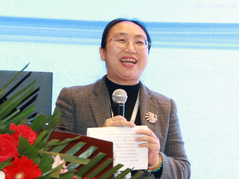 广州仕诚塑料机械有限公司总经理秦志红发表演讲