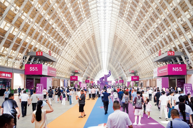 设置五大主题展区-助推产业链协作